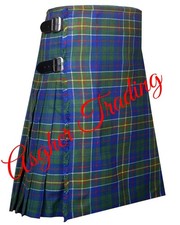 Hunter of Hunterson Tartan Kilt, Handmade Traditional 8 Yard kilts  Custom Size