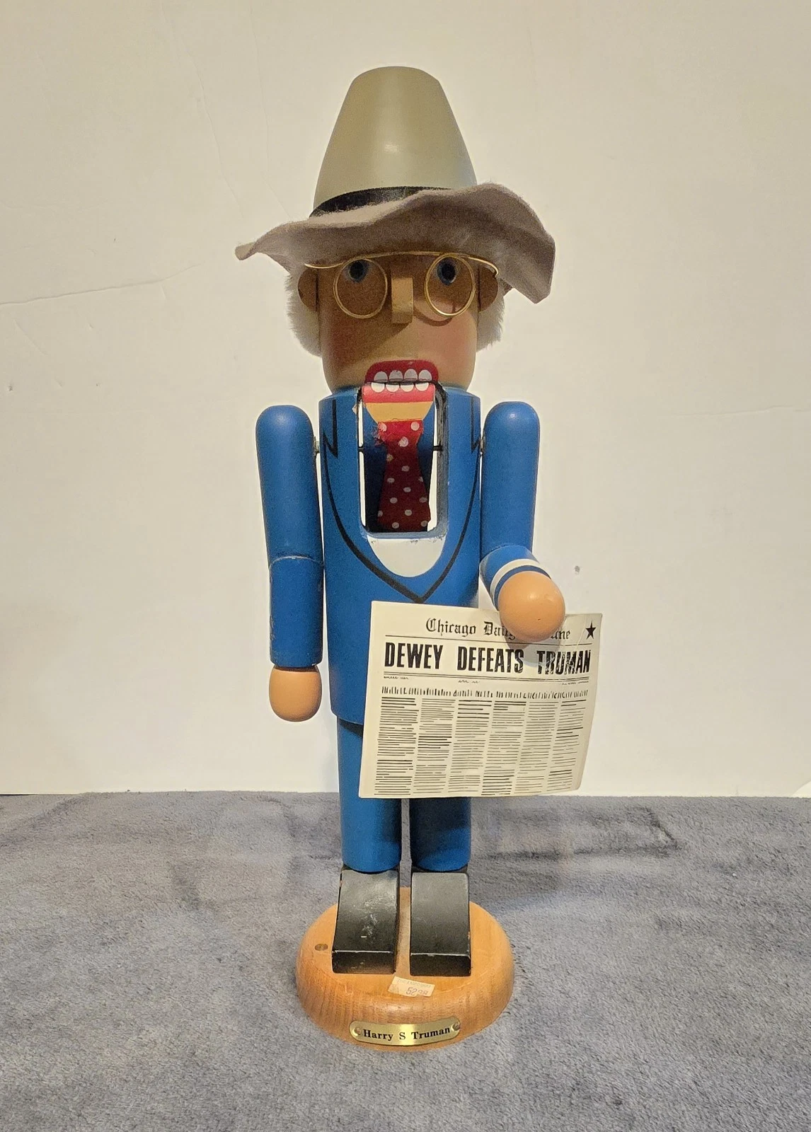 RARE Vintage American Heritage Nutcracker Collection Harry S Truman 1987 Roman