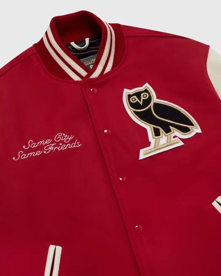 Drake Owl Varsity Jacket