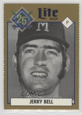 1994 Miller Brewing Milwaukee Brewers 25 Year Commemorative Jerry Bell 0w6