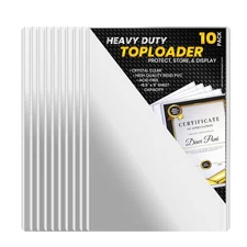 Comic Book Top Loaders - Protector Hard Case Sleeve, Toploader Holder for Silver