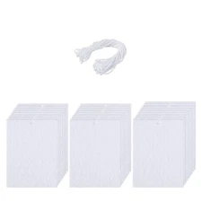 25 PCS Sublimation Car Air Freshener Sheets Car Scented Hanging Sheets Felt9829