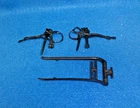 Marx original playset wagon/buckboard brown HP wagon hitch + 2 vinyl harness