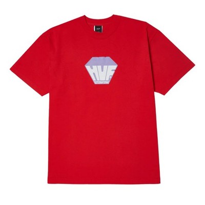 HUF BIG BLOCK TEE TOMATO