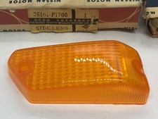 Datsun Nissan Cedric 230 260C 280C Left Marker Turn Signal Lens Genuine NOS