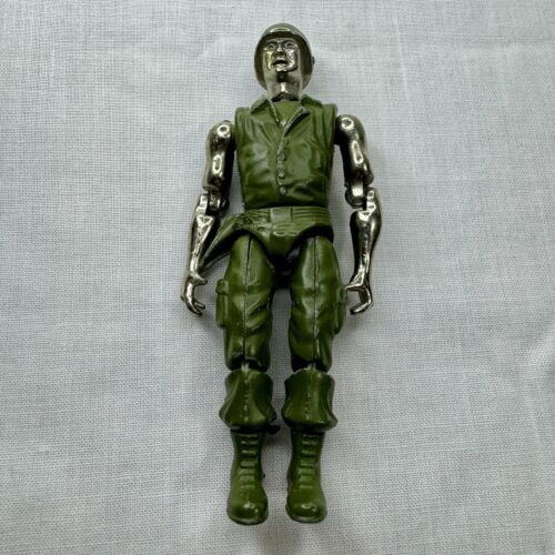 Corporal Chrom Soldat Mikronauten Metall Mann Microman Zylmex Zee Chogokin Spielzeug - Bild 4 von 17