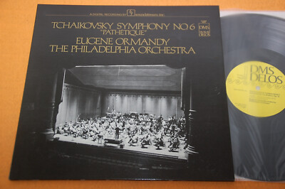 Ormandy Tchaikovsky Symphony No.6 Japan Audiophile DMS Delos Digital '81 NM