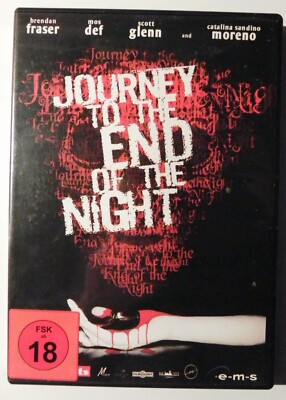 Journey to the End of the Night - Brendan Fraser -  e-m-s DVD FSK18***