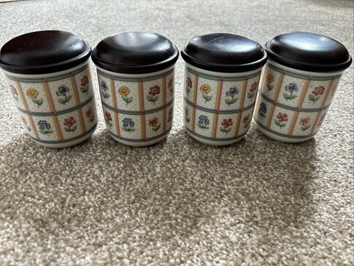Barattoli portaoggetti cucina Villeroy & Boch set di 4 condizioni fantastiche made Germany. - Foto 22 di 24