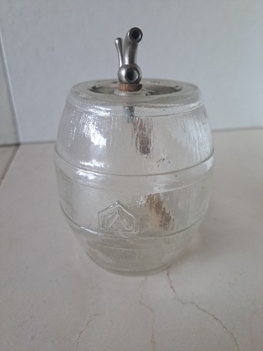 SEHR SELTENE ANTIKE GEBIRGS Enzian Hemmete Schnaps GLASFASSFLASCHE - Bild 5 von 7