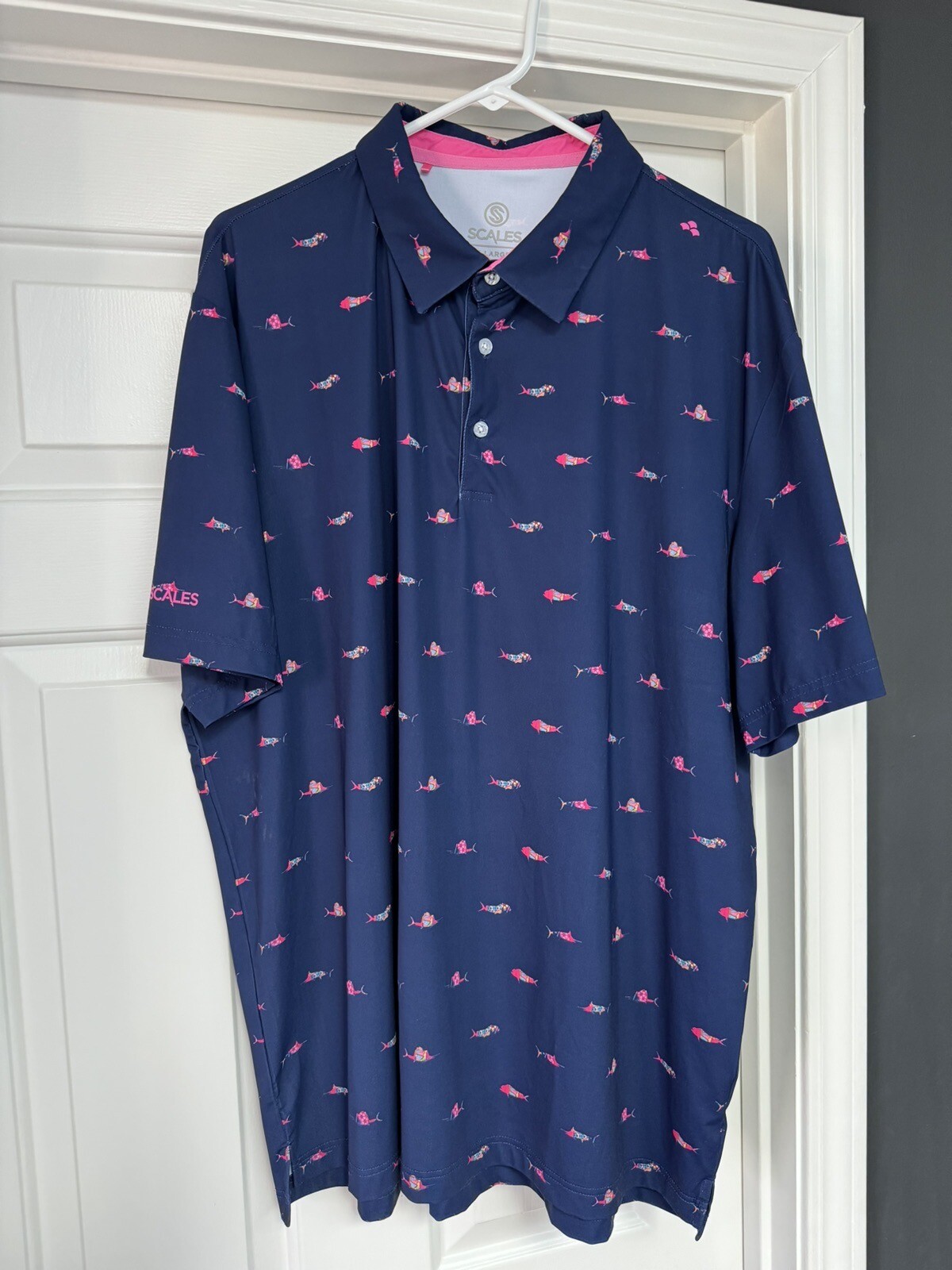 Scales Golf Polo Shirt XL No Course Logos Gem