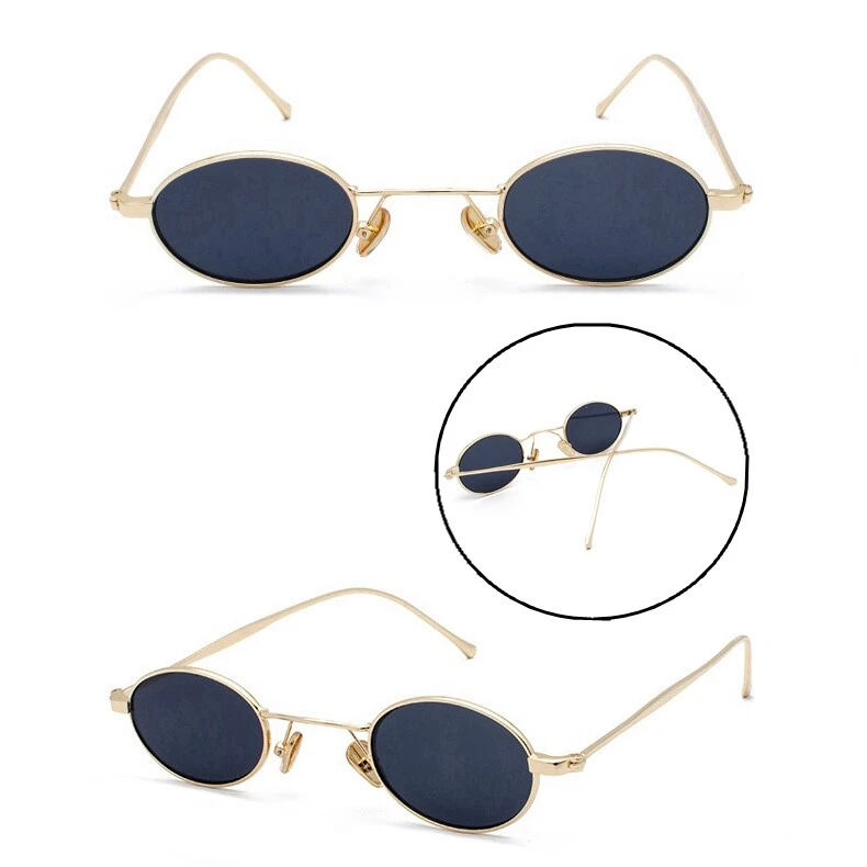 Retro Ovale Sonnenbrille Für Damen & Herren – 90er Style, UV400-Schutz, In Verschiedenen Farben
