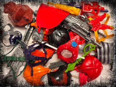 Masters Of The Universe  MOTU Vintage Parts Accessories Weapons Armor  CHOICE