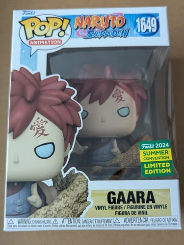 Funko Pop! Gaara Naruto Shippuden #1649 Summer Convention 2024 LE