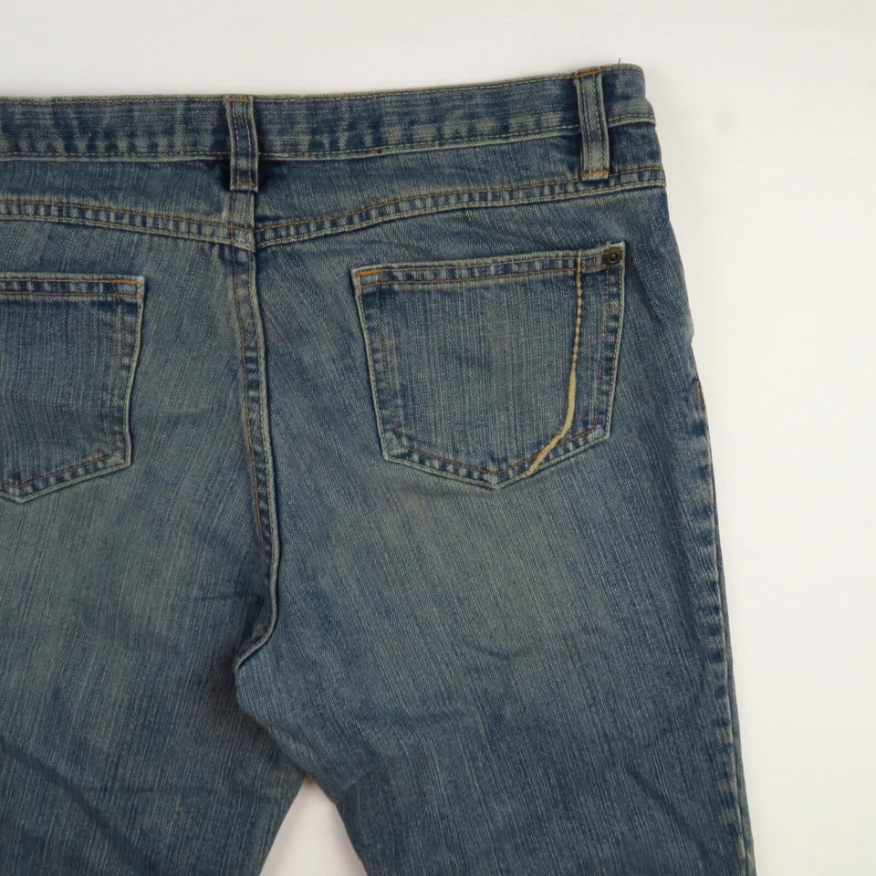 Old Navy Girls The Girlfriend Classic Rise Boot Cut Jeans Sz 14 Plus 30x29 - Image 3 of 4