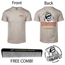 Men's Suavecito Agua Fresca Tee Shirt Sand (S, M, L, XL, 2XL, 3XL, 4XL, 5XL)