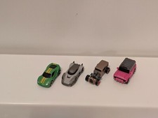 4x Micro Machines Lot: Garage Icon Cars, Jazwares 2020, Cars Only
