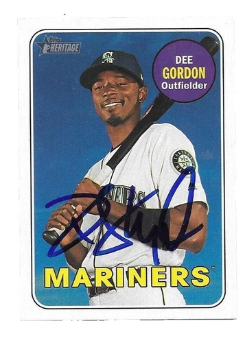 Dee Gordon Trading Cards