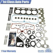 Engine Cylinder Head Gasket Set W/ 10 Head Bolts For Chevy S10 GMC Sonoma 2.2L