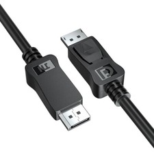 Image of 1.8m V1.4 DisplayPort Cable 8K@60Hz 4K@120Hz for Desktop or Laptop to Monitor