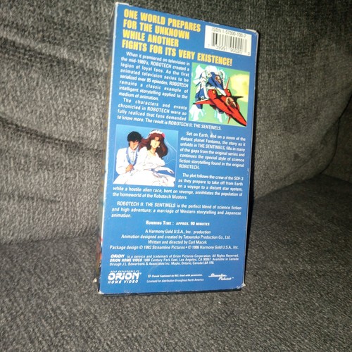 1992 Robotech II The Sentinels Anime VHS - Picture 2 of 3