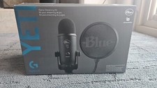 Logitech - Blue Yeti Game Streaming USB Condenser Microphone Kit with Blue NEW