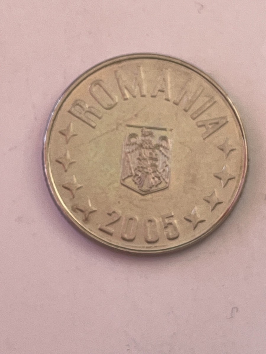 ROMANIA 10 BANI 2005 LEI Europa sudorientale Moneta Rumena | eBay