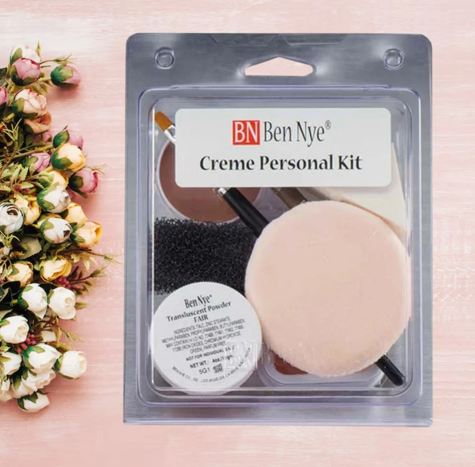 Ben Nye Crema Teatral Kit Personal - OLIVA: LIGERO MEDIO PK-3 | CADUCIDAD 09-2028 Foto 2 de 2