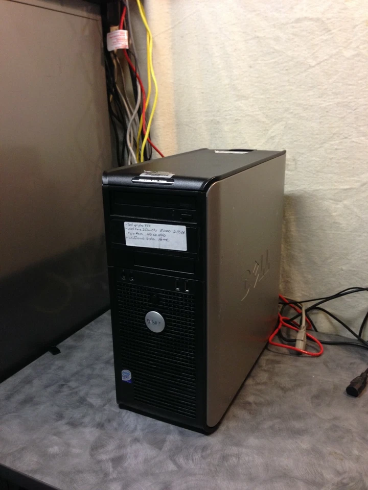 Windows xp Dell Desktop computer Fast duo core 19" Monitor keyboard mouse 2.66Hz - Image 2 of 3