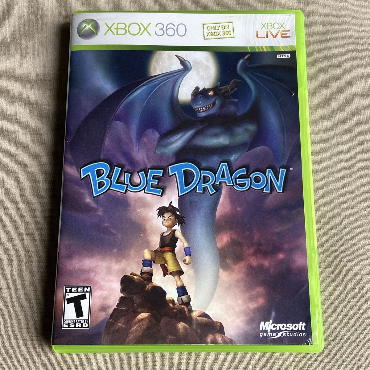 Blue Dragon (Microsoft Xbox 360 2007 3-Disc Video Game) Complete