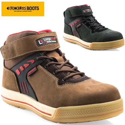 Mens Buckler Largobay Work Boots Leather Safety Steel Toe Cap Sneaker