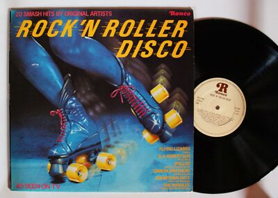 Rock 'N Roller Disco LP 1979 Buggles Flying Lizards Jags Boomtown Rats Ruts PIL