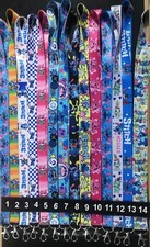 New Lot 10pcs stitch color mix Lanyard Mobile Phone ID Card KeyChain Holder gift