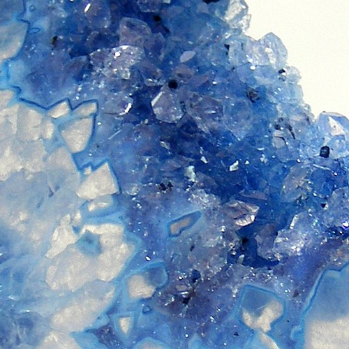 blue agate and quartz crystal polished large geode slice 12cm x