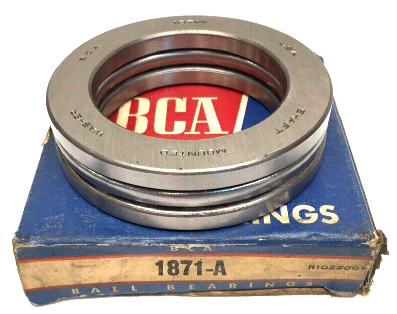 BCA 1871-A Ball Thrust Bearing 3-11/16" OD 24mm Width 2-1/2" ID 1871A
