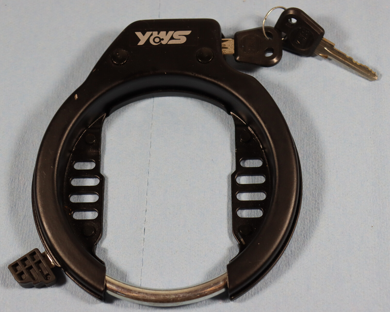 Lock, Keyed, Bolt On, Dutch Style Rear Wheel Lock Yws