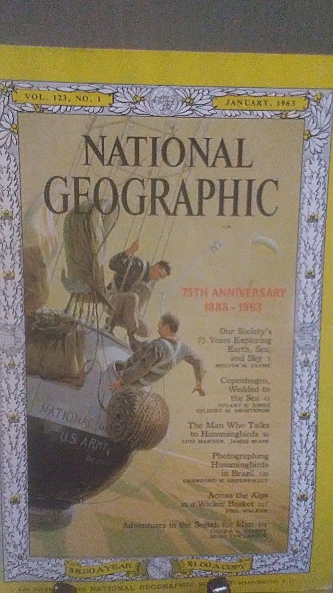 National Geographic Magazine Nat Geo January 1963(NG25) | eBay