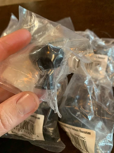 CABINET KNOBS 1-3/16" Oil-Rubbed Bronze Lot x6pks Hardware Resources 3898DBAC - Picture 6 of 6