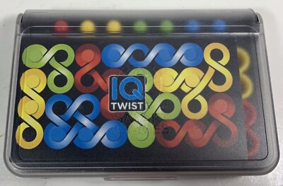 IQ Twist Logic Puzzle Game Smart Games Learning Instructions Brain Teaser
