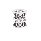 ? Soul Mate Charm Soulmate I Love You Genuine 925 Sterling Silver Bead Wife