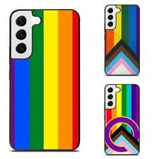 Progress Pride Rainbow Flag Protective Case For Samsung Galaxy Z Fold