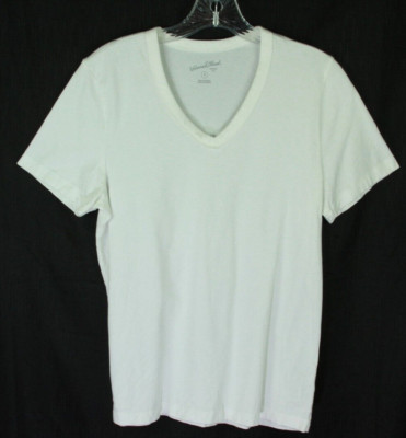 Universal Thread T-Shirt XS White V Neck Short Sleeve