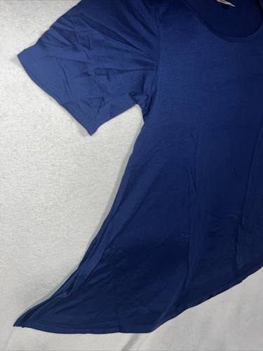 Unicorno Lularoe Medium Perfect T/12-18 blu scuro massiccio M nuovo unicorno completo 14 - Foto 5 di 13
