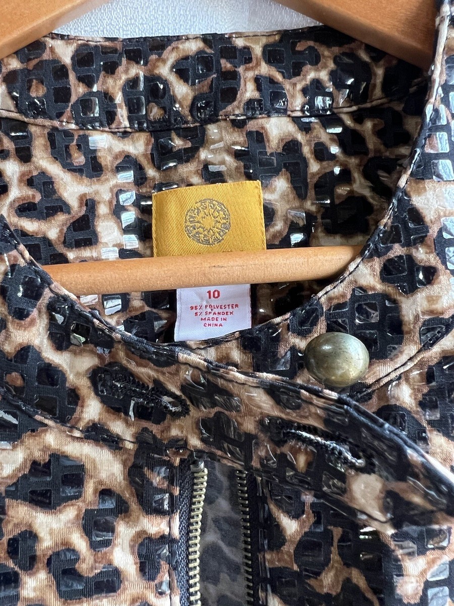 Ruby Rd ジャケット Ruby Rd. Womans Sz. 8 Black Rhinestone Stretch Denim Jacket