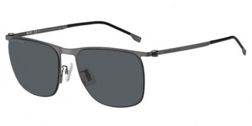 Glasses Sunglasses Boss 1348/F/S Svk (Ir) Black Matt Grey - 第 1/3 張圖片