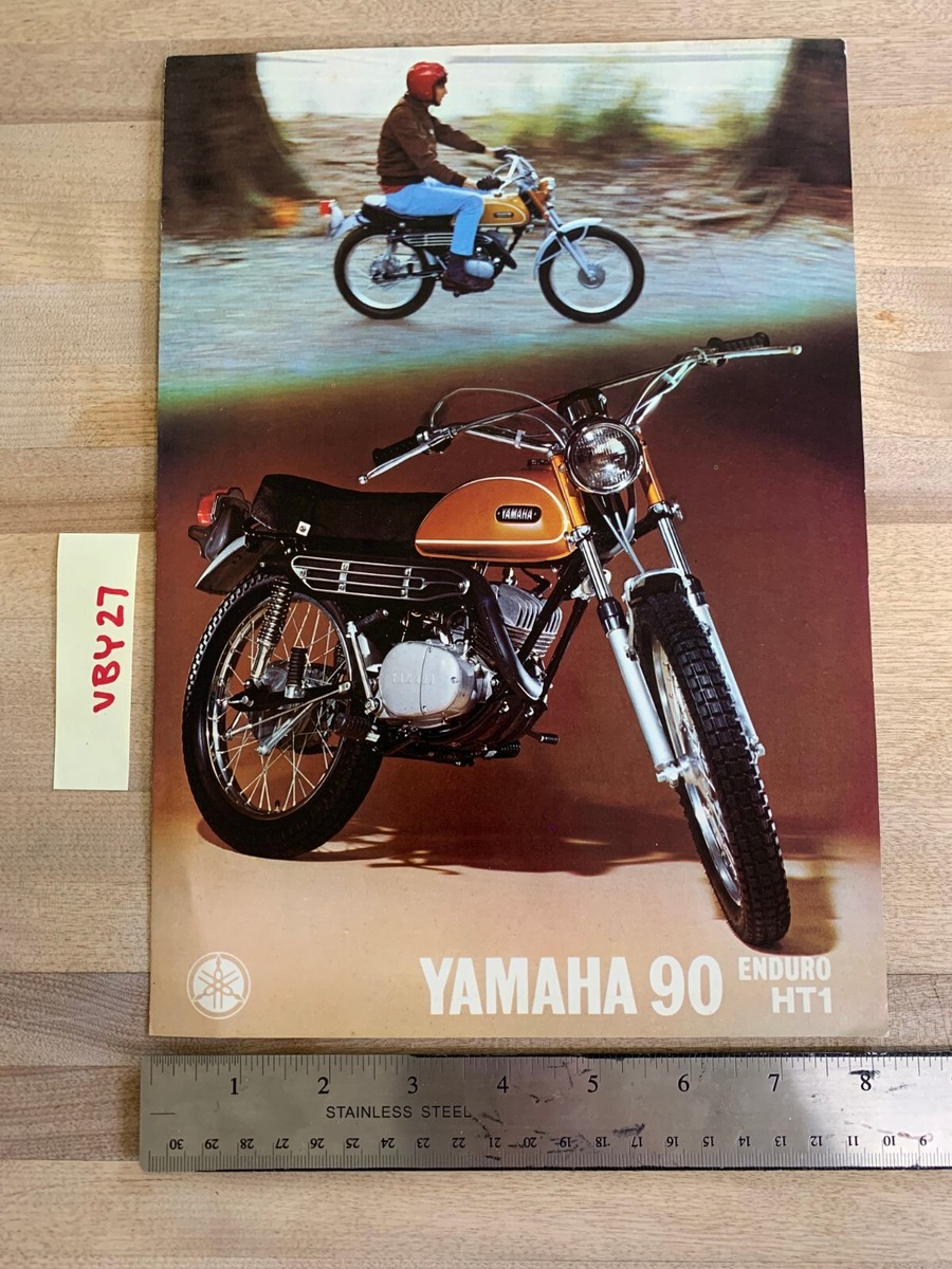 Used Vintage Yamaha 90 Enduro HT1 Motorcycle Brochure VBY27 VBB