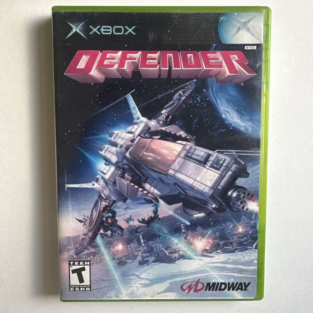 Xbox ソフト Defender Xbox Midway Game - Artwork Faded - NO MANUAL- Nice DISC