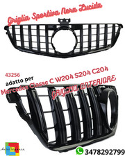🔝Sportgrill Schwarz Glänzend Für Mercedes Klasse C W204 S204 C204🔝