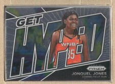Jonquel Jones 11 2022 Panini Prizm Get Hyped - Connecticut Sun
