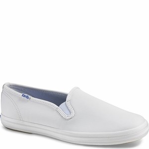 slip on leather keds